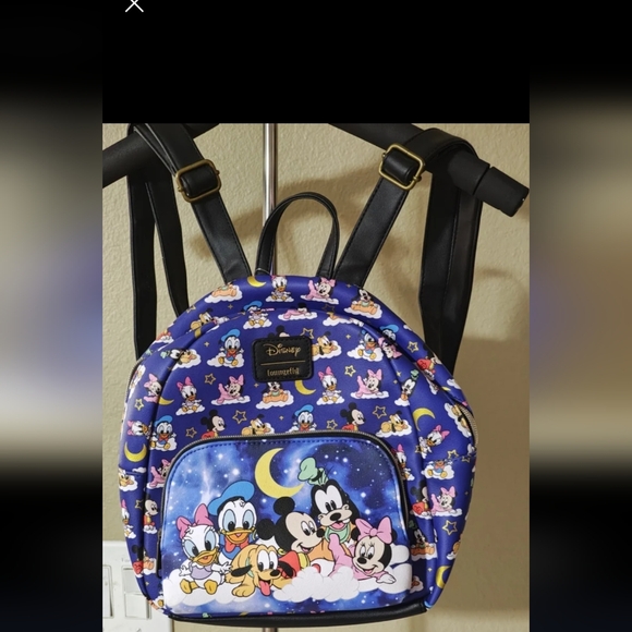 Loungefly Disney Baby Sensational Six Mini Backpack NWOT. main image 8